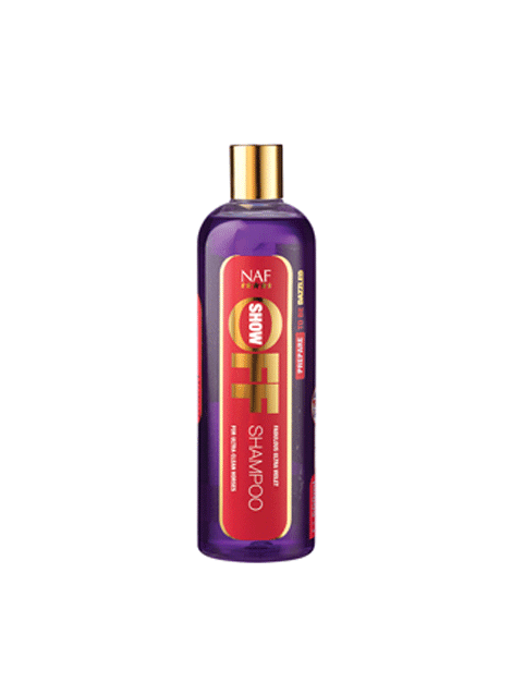 NAF Show Off Shampoo for Horses - Whitening & Brightening Equine Shampoo | Perfect for Show Preparation & Daily Grooming