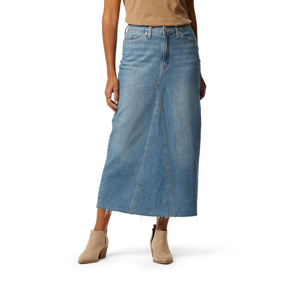 Levi's Signature Gold Women's Heritage Maxi Skirt - Vintage Denim Long Skirt for Casual & Boho Outfits | Perfect for Summer, Festivals & Everyday Wear