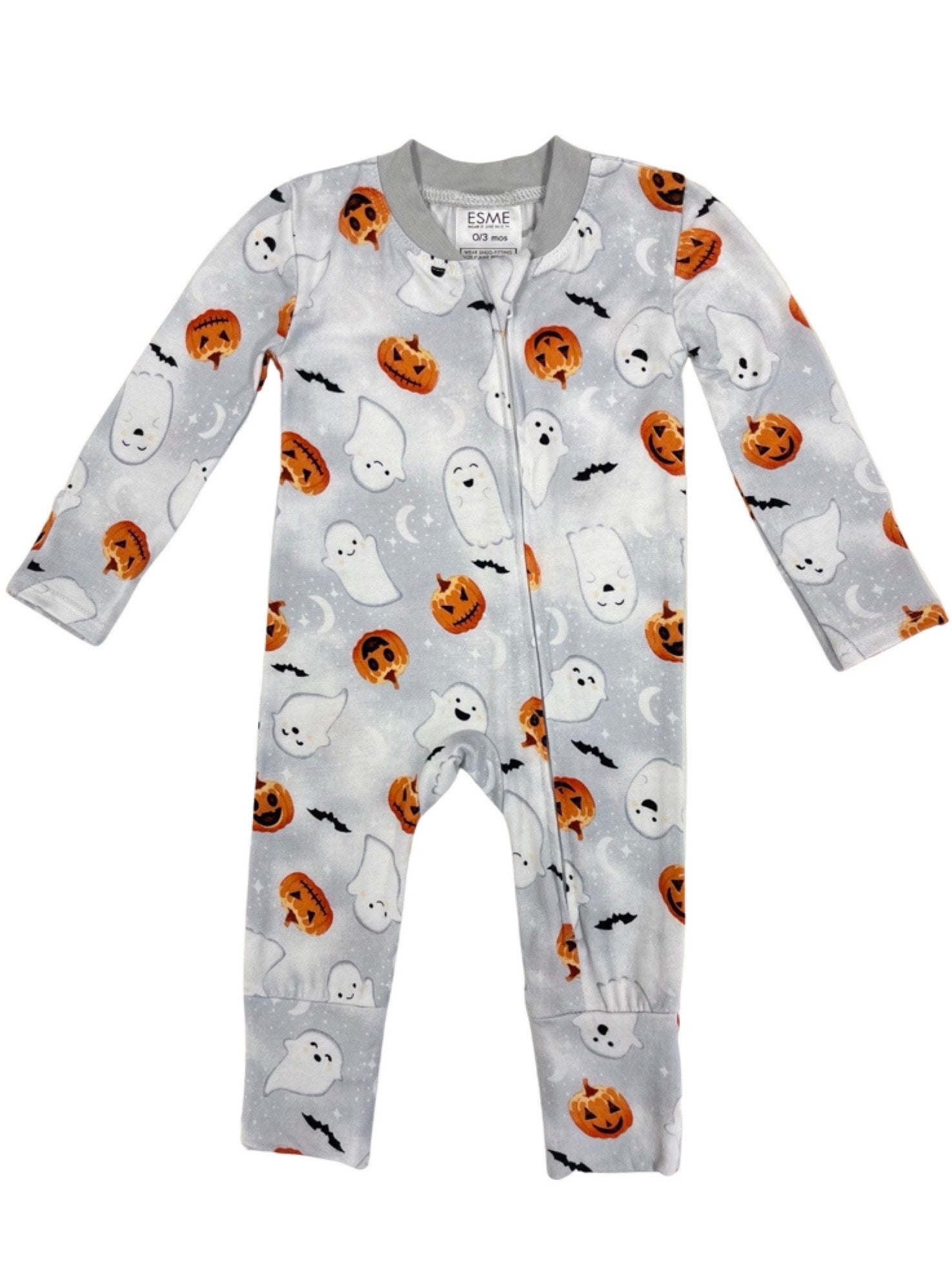 JACK + BOO CREW FOOTIE - Baby Boys' Cotton Footed Pajamas with Non-Slip Soles | Soft & Comfortable Sleepwear for Infants & Toddlers | Perfect for Bedtime, Lounging & Playtime