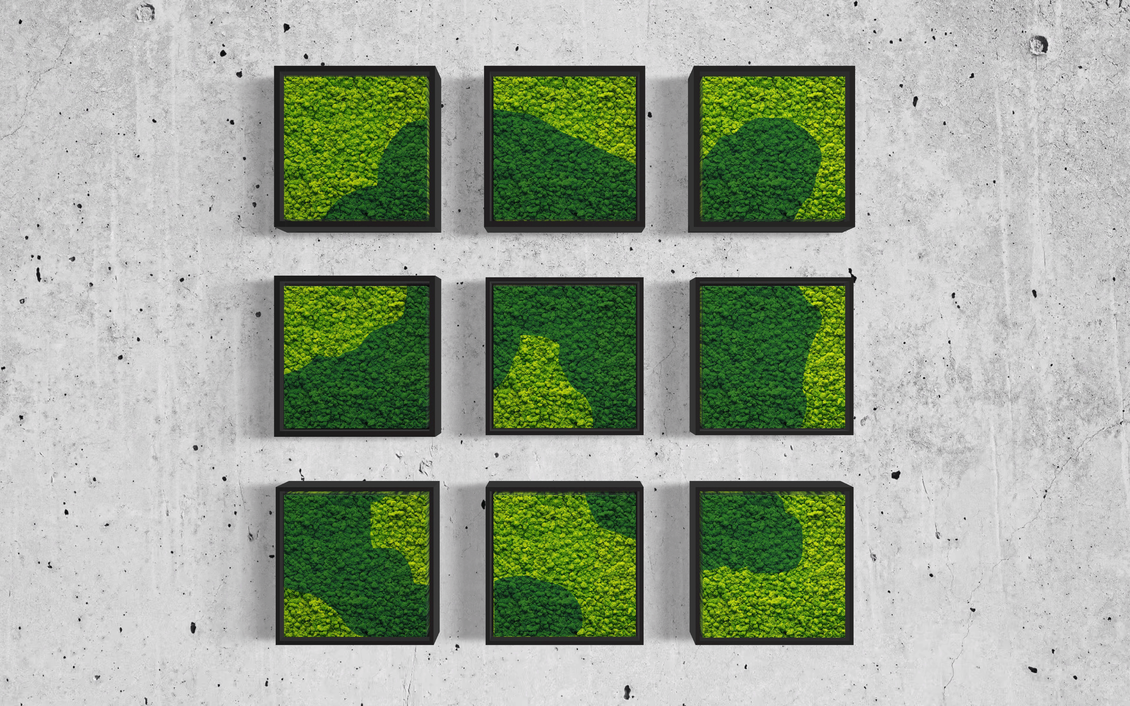 DIY Mosaic Moss Art Kits - Creative Wall Decor for Home, Office & Gifts - Eco-Friendly Botanical Art Projects for Relaxation & Stress Relief