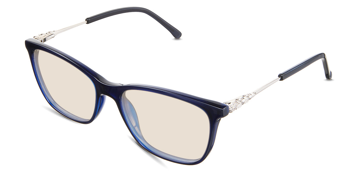Elle Women's Prescription Tinted Glasses - Stylish & UV Protection for Everyday Wear, Reading, and Outdoor Activities