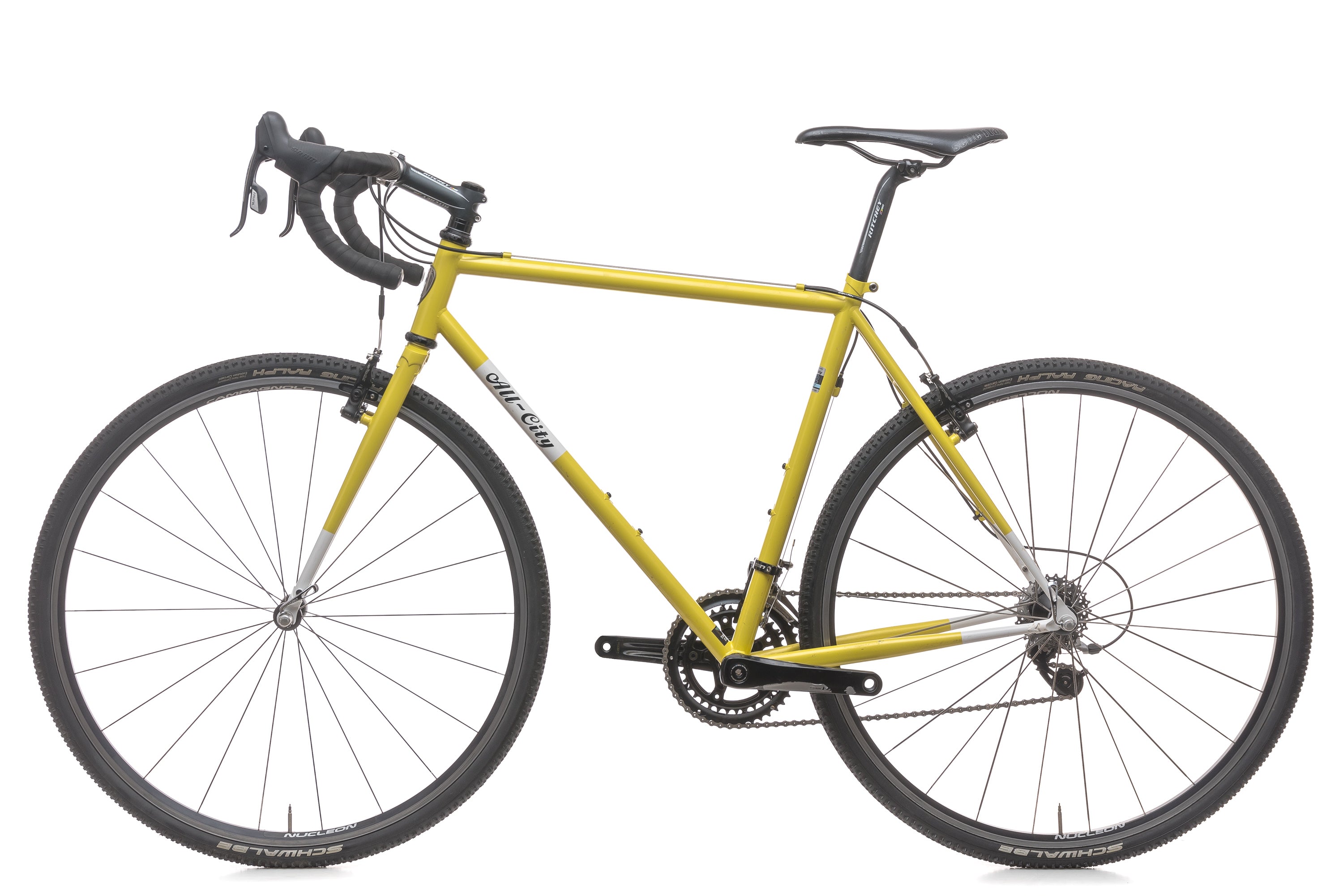 All City Macho Man 52cm Road Bike - Lightweight Aluminum Frame, 16-Speed for Men (2012 Model) | Perfect for Urban Commuting & Fitness Cycling