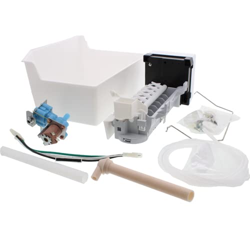 ClimaTek Upgraded Refrigerator Ice Maker Replacement for Kenmore - Compatible with WPW10715708 | Perfect for Kitchen, Home & Office Use