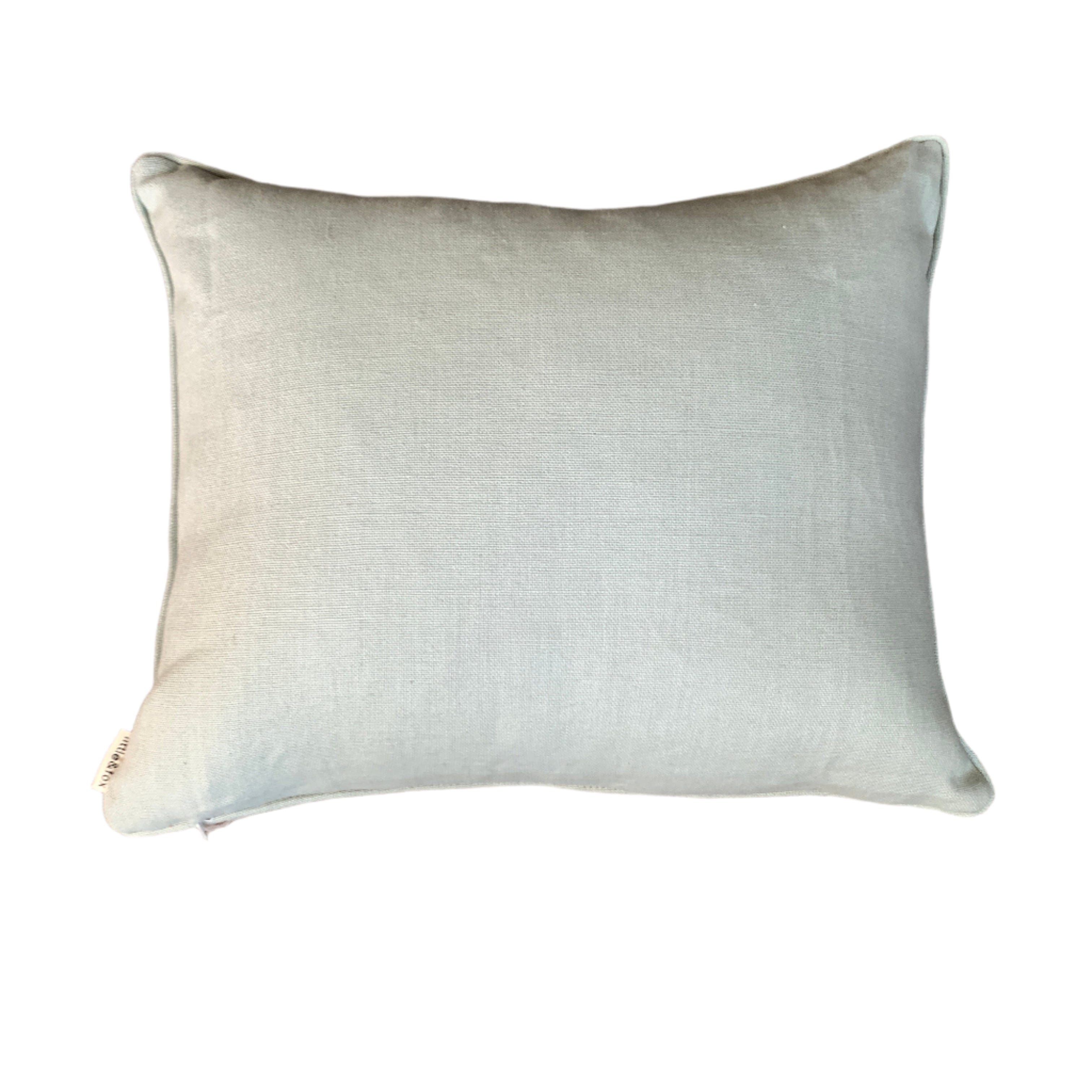 Premium Tarifa Piped Cushion Cover 45x55cm - Decorative Throw Pillow Case for Sofa, Bed & Home Decor - Soft & Stylish Living Room, Bedroom Accessories