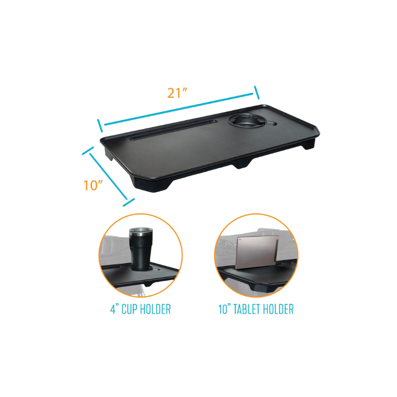 Stander EZ Fold N Go Walker Rollator Tray - Detachable Accessory for Mobility Aid | Perfect for Meals, Reading & Daily Activities at Home or Outdoors