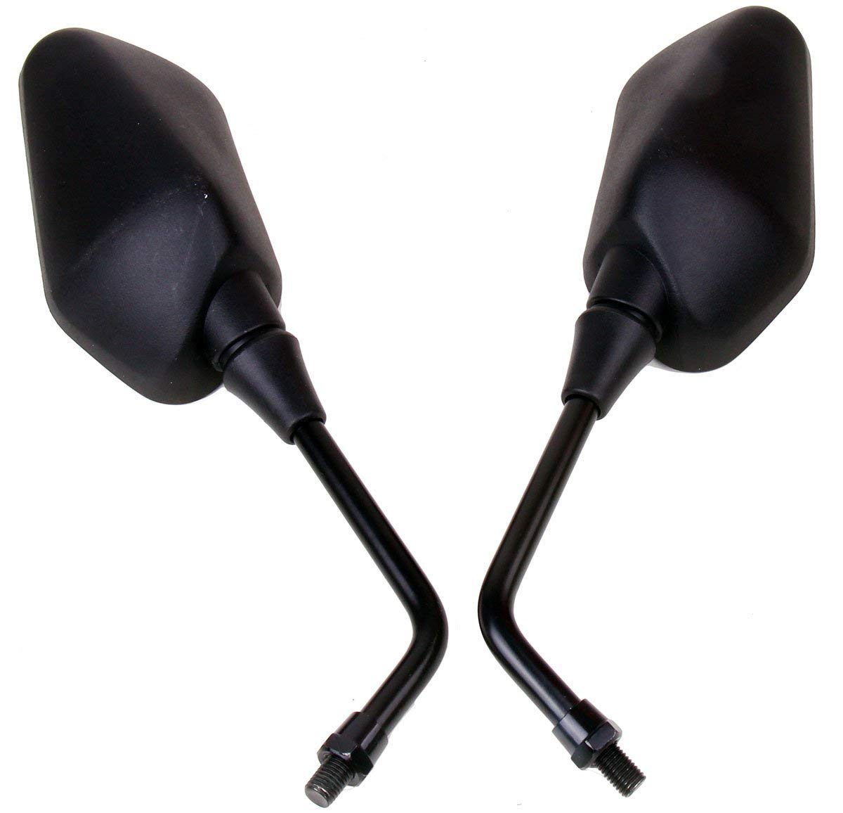 Black Rear View Mirrors Compatible with 2013 Honda Metropolitan 50 NCH50 Scooter - Enhance Safety & Visibility for Urban Commuting & City Riding