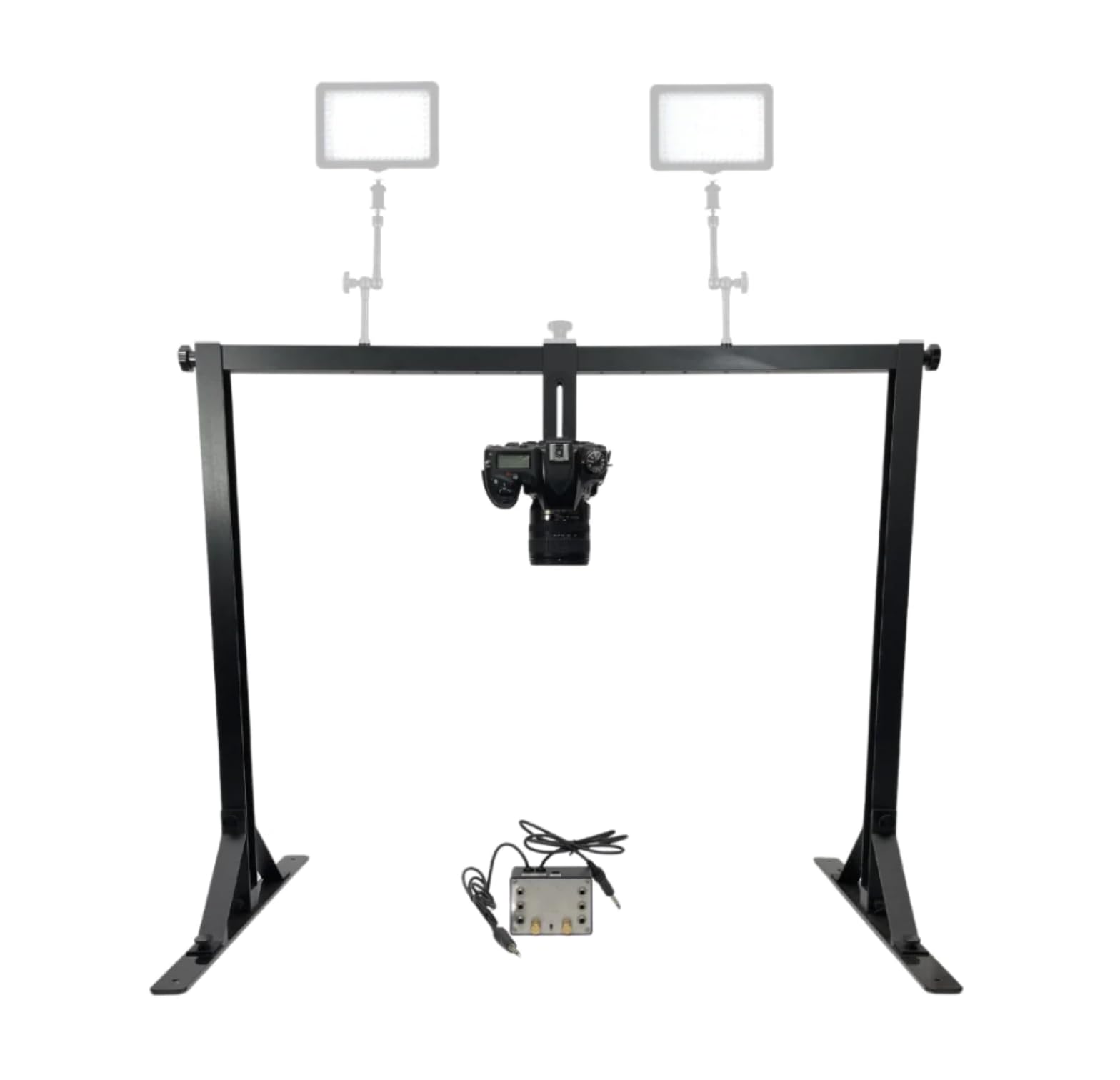 Professional Metal Overhead Table Top Mount Stand - OH100 Studio DSLR/iPhone Camera Mount for Top-Down Photography | Perfect for Product Shots, Food Photography & DIY Videos