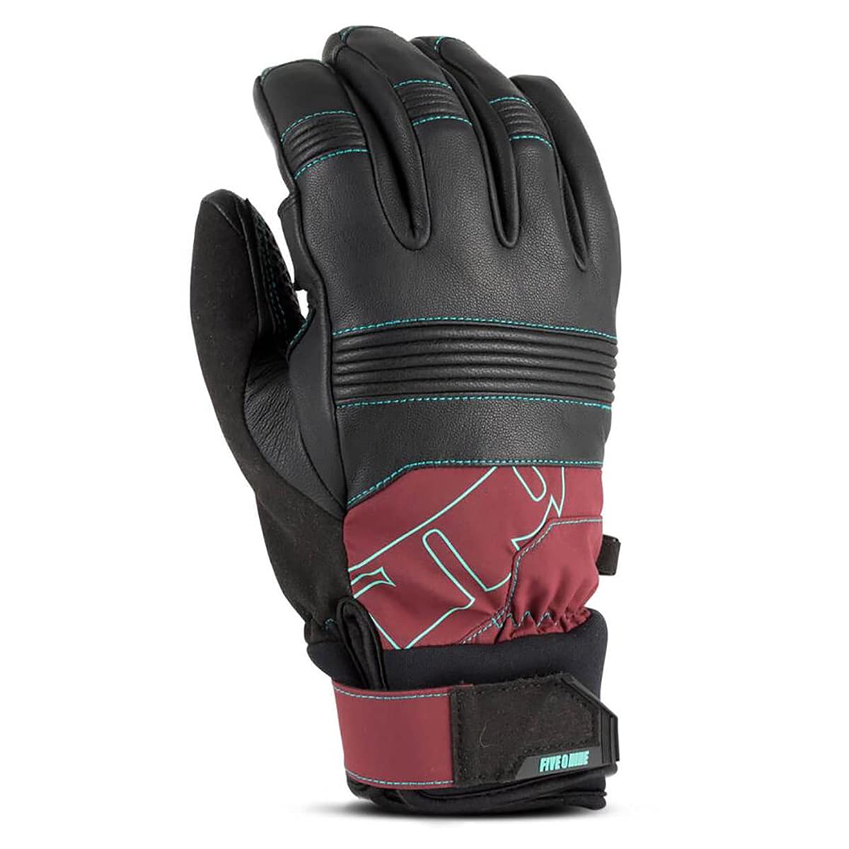 509 Free Range Gloves for Work & Outdoor Activities - Maroon/Teal Color, Large Size - Perfect for Construction, Gardening, and Heavy Duty Tasks