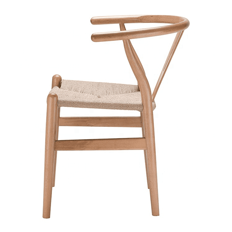 Jakob Modern Dining Chair - Sturdy Wooden Kitchen Chair with Upholstered Seat - Perfect for Dining Room, Kitchen, and Breakfast Nook