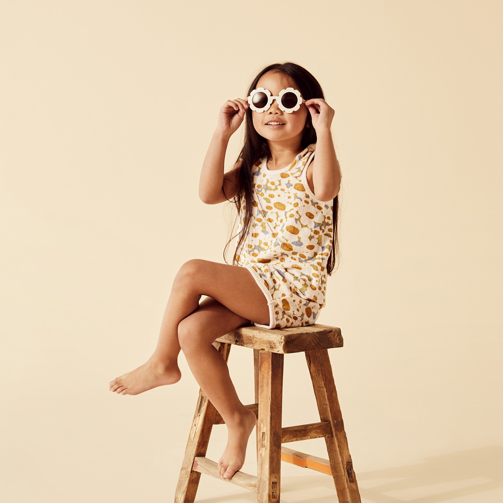 Organic Cotton Terry Baby Singlet - Soft & Breathable for Newborns & Infants - Perfect for Sleepwear, Layering & Everyday Comfort