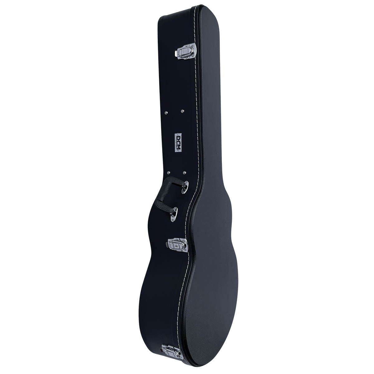 DCM WJC1 Wood Jumbo Guitar Case - Heavy Duty Protection for Acoustic Guitars - Perfect for Travel, Storage & Professional Musicians
