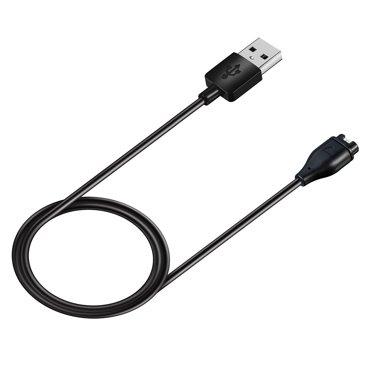 Original Garmin Vivoactive 3 Charger Cable with Red Silicone Dust Plug - Replacement Charging Cord for Garmin Vivoactive 3 Music Smartwatch - Perfect for Home, Office, Travel & Gym Use