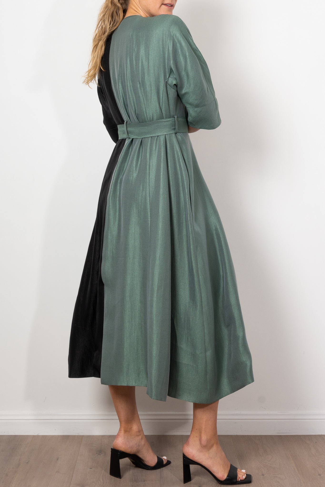 M.A. Dainty Party Dress Two Tone - Elegant Women's Cocktail Dress for Evening Events, Weddings & Special Occasions