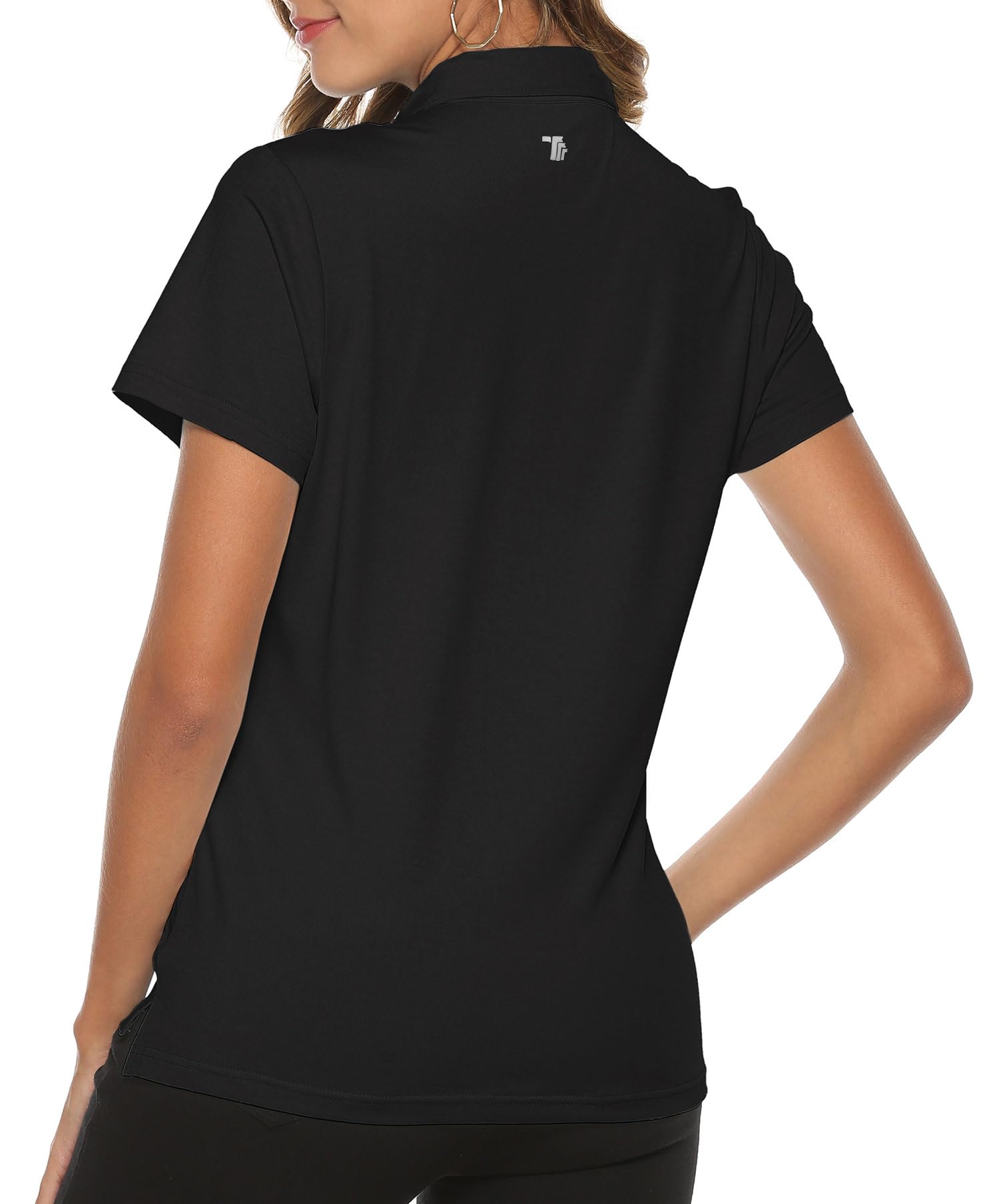 **Women's Moisture-Wicking Golf Polo Shirts - Breathable Short Sleeve Ladies Golf Tops for Comfort & Performance - Perfect for Golfing, Tennis & Outdoor Sports**