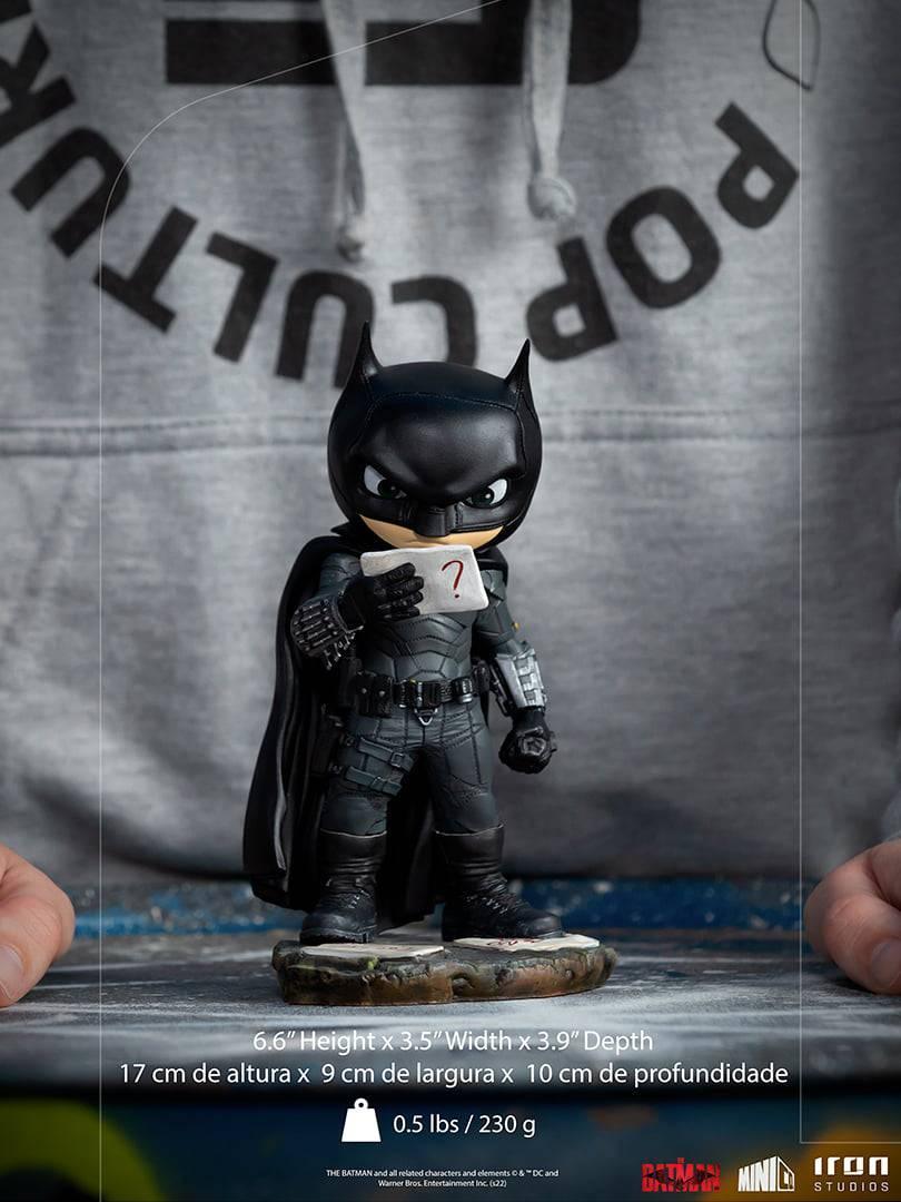 Iron Studios The Batman MiniCo Figure - Premium Collectible for Display & Gifts | Perfect for DC Fans, Home Decor, and Office Collections