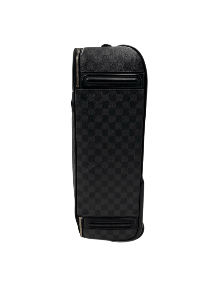 Louis Vuitton Damier Graphite Pegase Business Suitcase - Premium Carry-On Luggage for Business Travel & Executive Trips - Durable Luxury Suitcase with TSA Lock for Airports & Corporate Meetings
