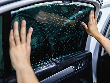 Premium DIY Precut Car Window Tint Film Kit - Custom Fit for Your Vehicle - Choose 5%, 20%, 35% or 50% VLT Shade - Includes All Side & Rear Windows - Heat & UV Protection for Comfortable Driving