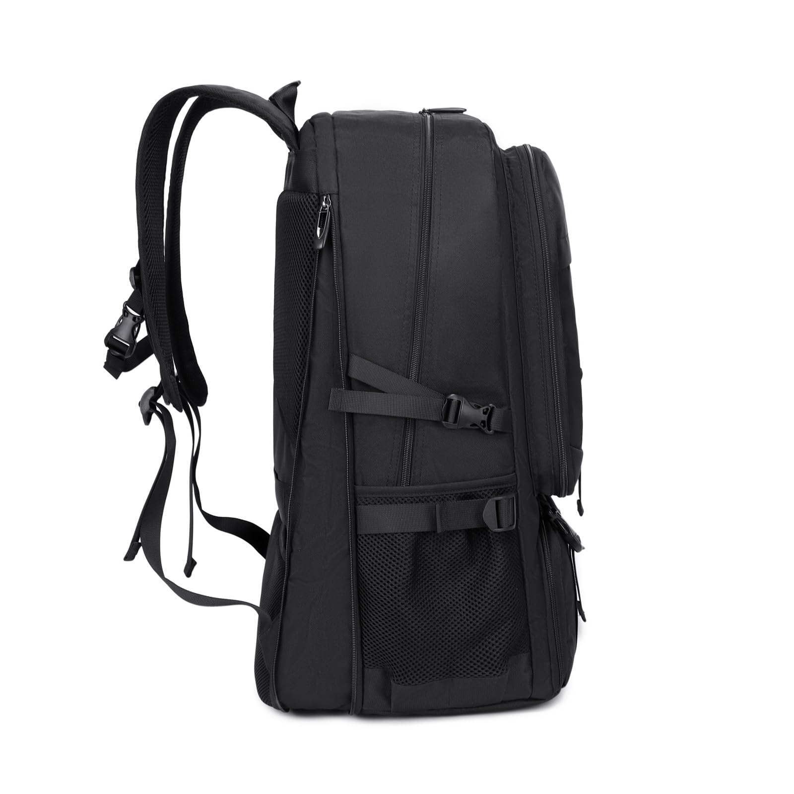 17.3 Inch Large Gym Backpack with Shoe Compartment - 50L Travel Backpack with Multiple Compartments, USB Charging Port & Anti-Theft Design - Airline Approved Carry-On Backpack for Men & Women - Perfect for Gym, Travel, Work & Business Trips
