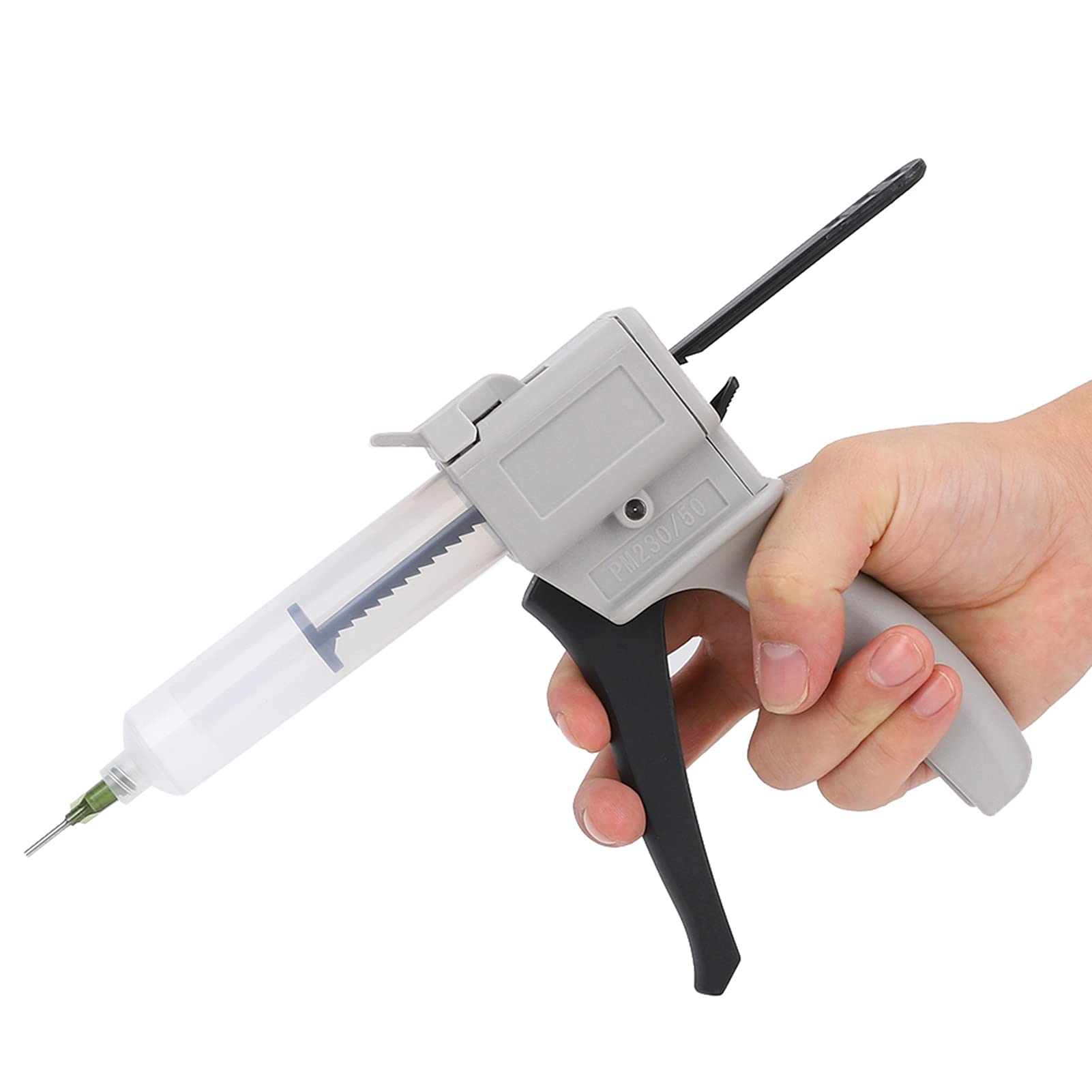 Hot Adhesive Dispenser Glue Gun with Ergonomic Handle - Perfect for DIY Crafts, Home Repairs & Woodworking Projects