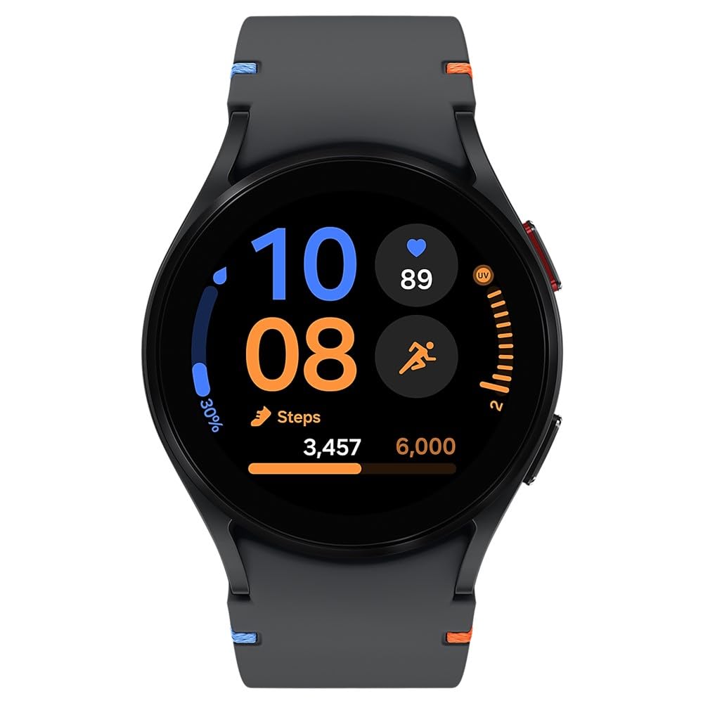Samsung Galaxy Watch FE 40mm Bluetooth Smartwatch - AI Fitness Tracker with BIA Sensor, Heart Rate Monitor, Sleep Tracking & Personalized HR Zones | International Version 2024 (Black) | Perfect for Workouts, Running & Daily Health Monitoring
