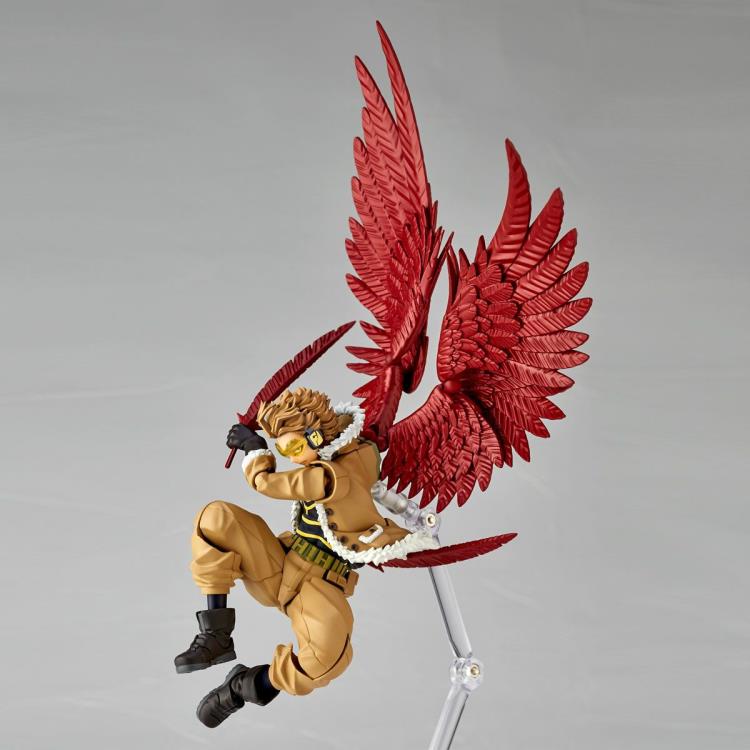 Amazing Yamaguchi Revoltech Hawks Action Figure - My Hero Academia Collectible for Anime Fans | Perfect for Display, Cosplay, and Gift Giving