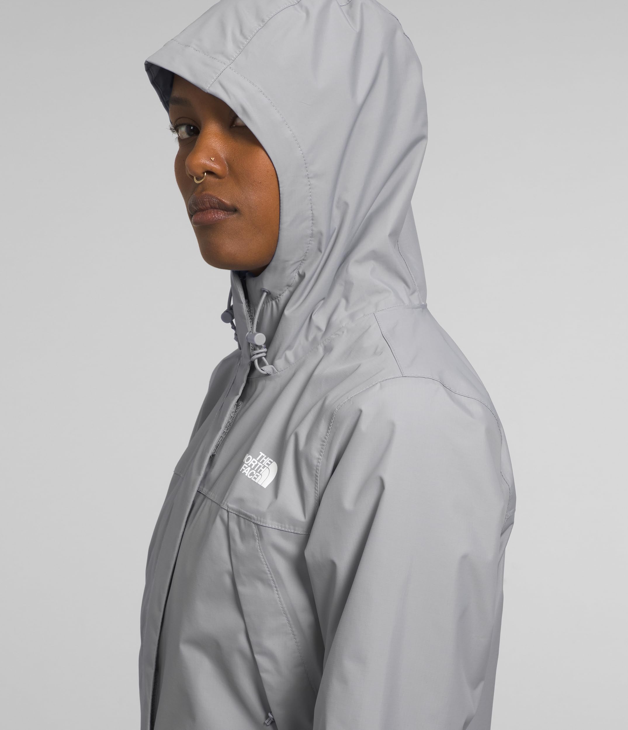 The North Face Plus Size Antora Jacket - Women's Waterproof Winter Coat for Hiking & Outdoor Activities | Warm Windproof Insulated Parka for Cold Weather Adventures