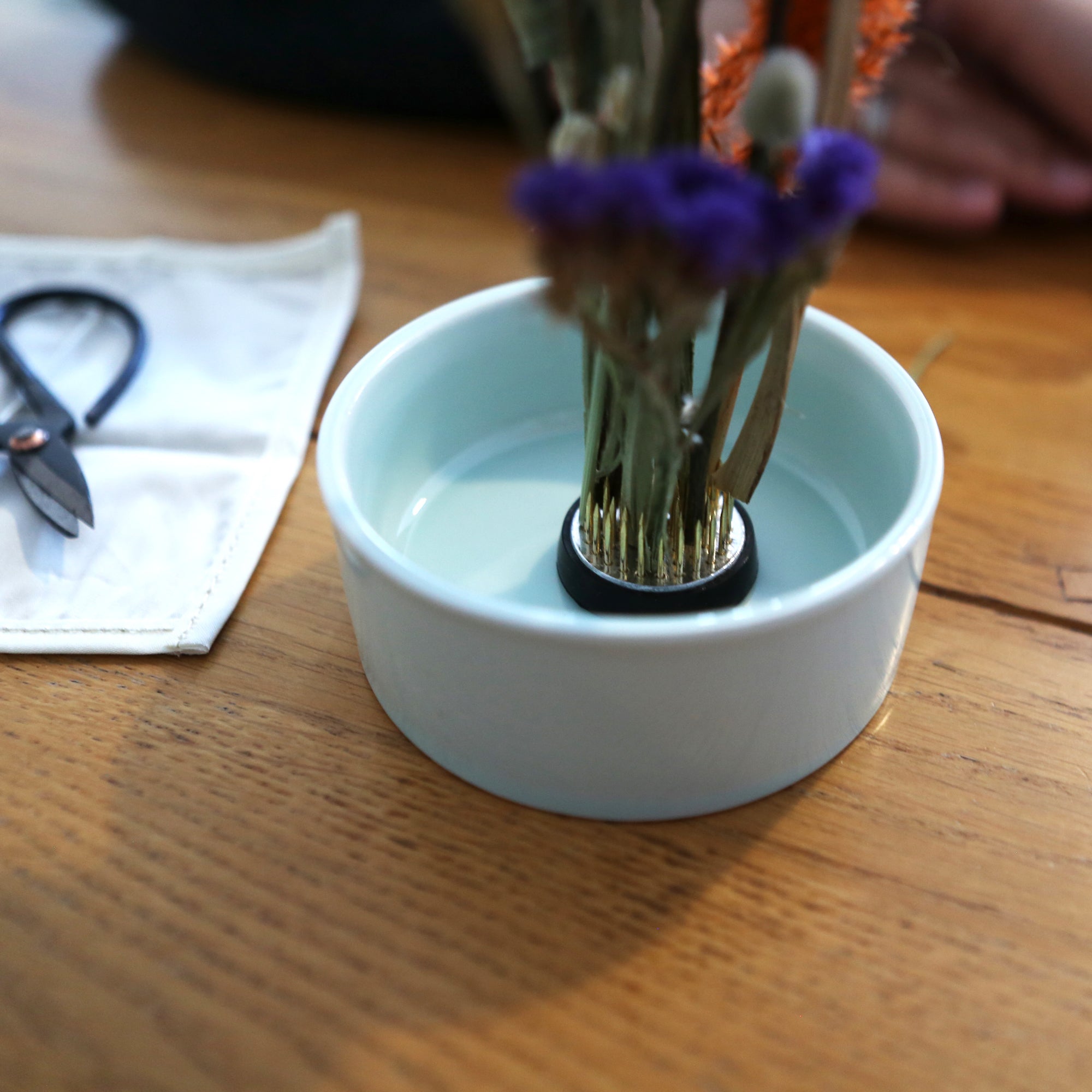 Mini Ikebana Kit - Japanese Flower Arrangement Set for Home Decor, Gifts & Meditation | Perfect for Beginners, Zen Spaces & DIY Floral Art