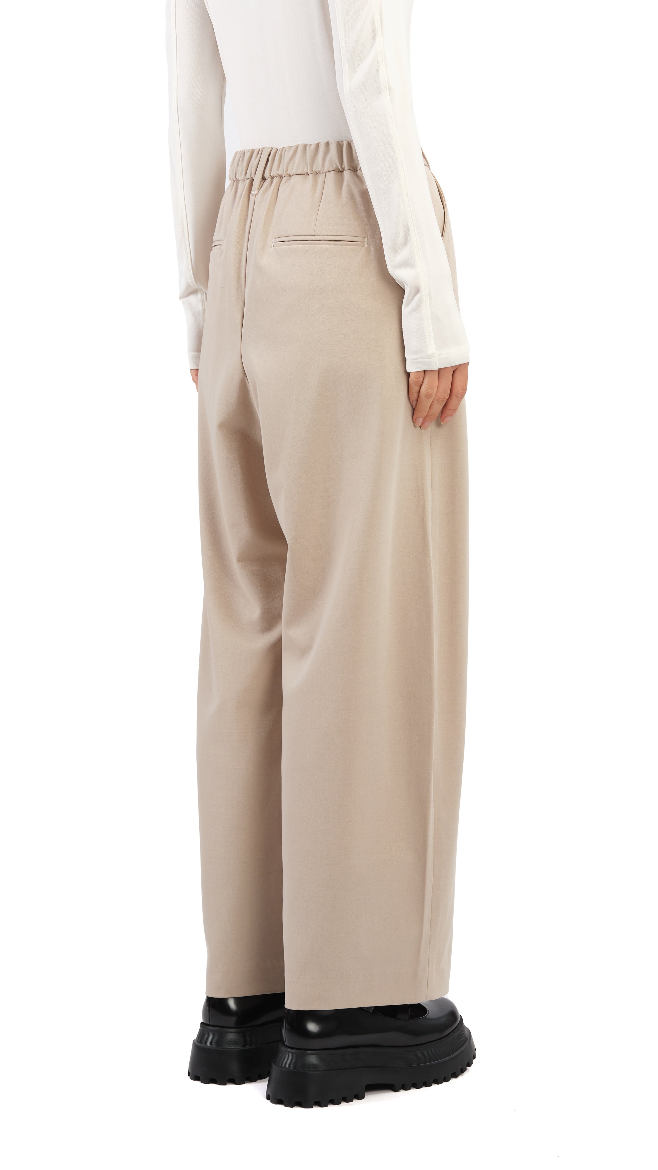 Stylish Balloon-Shaped Tailor Pants for Women - Trendy High Waist Wide Leg Trousers for Casual & Office Wear