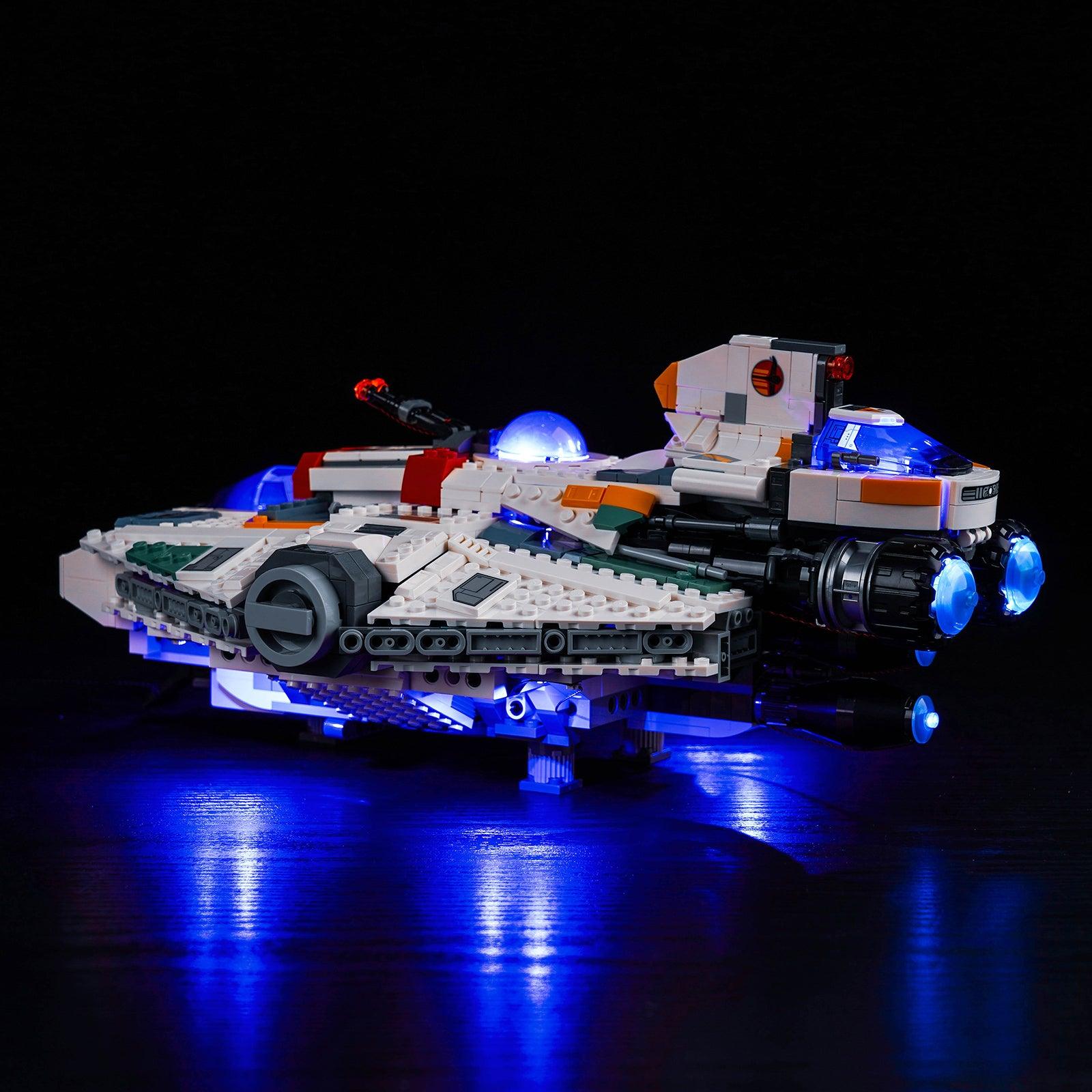 LEGO Star Wars Ghost & Phantom II (75357) Lighting Kit - LED Light Set for Building Blocks - Enhance Your LEGO Display for Home Decor & Collectibles