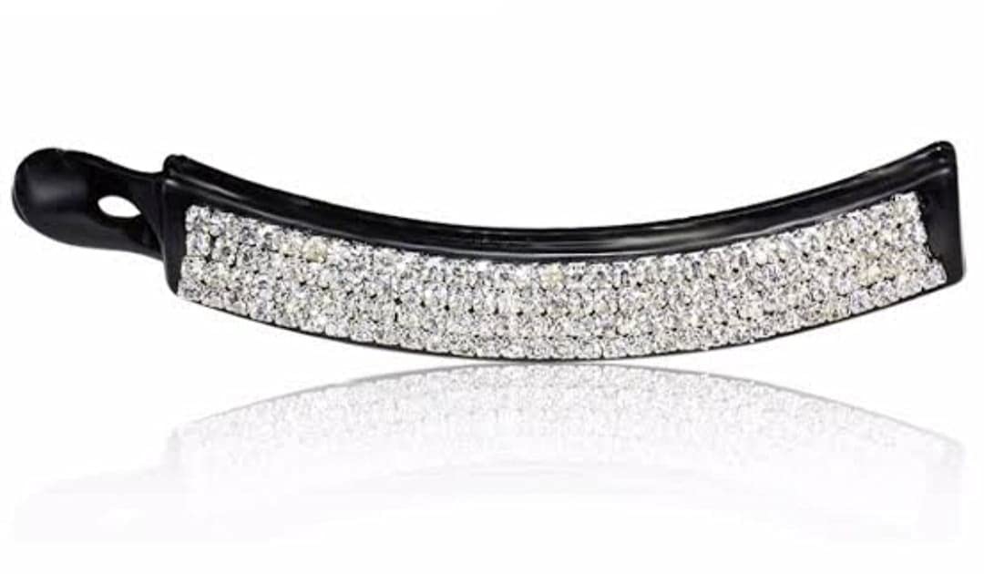 Crystal Rhinestone Hair Clip for Women - Elegant Hair Accessory for Parties & Weddings