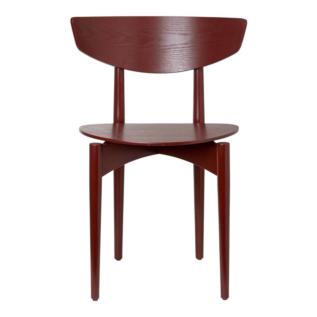 Herman Solid Wood Dining Chair - Sturdy & Comfortable Wooden Chair for Kitchen, Dining Room, and Restaurant Use