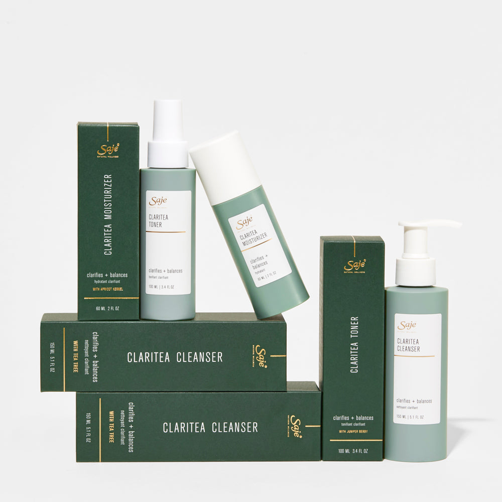 Claritea Gel Cleanser - Gentle Foaming Face Wash for Acne & Oily Skin | Natural Tea Tree & Salicylic Acid | Daily Deep Cleansing for Clear, Glowing Skin | Perfect for Morning & Night Skincare Routine