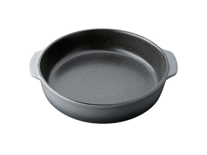 BergHOFF GEM Stoneware 12.5 Inch Round Baking Dish - 3.1 Quart Ceramic Oven Safe Casserole Pan for Baking, Roasting & Serving | Perfect for Casseroles, Lasagna, Pies & Family Dinners