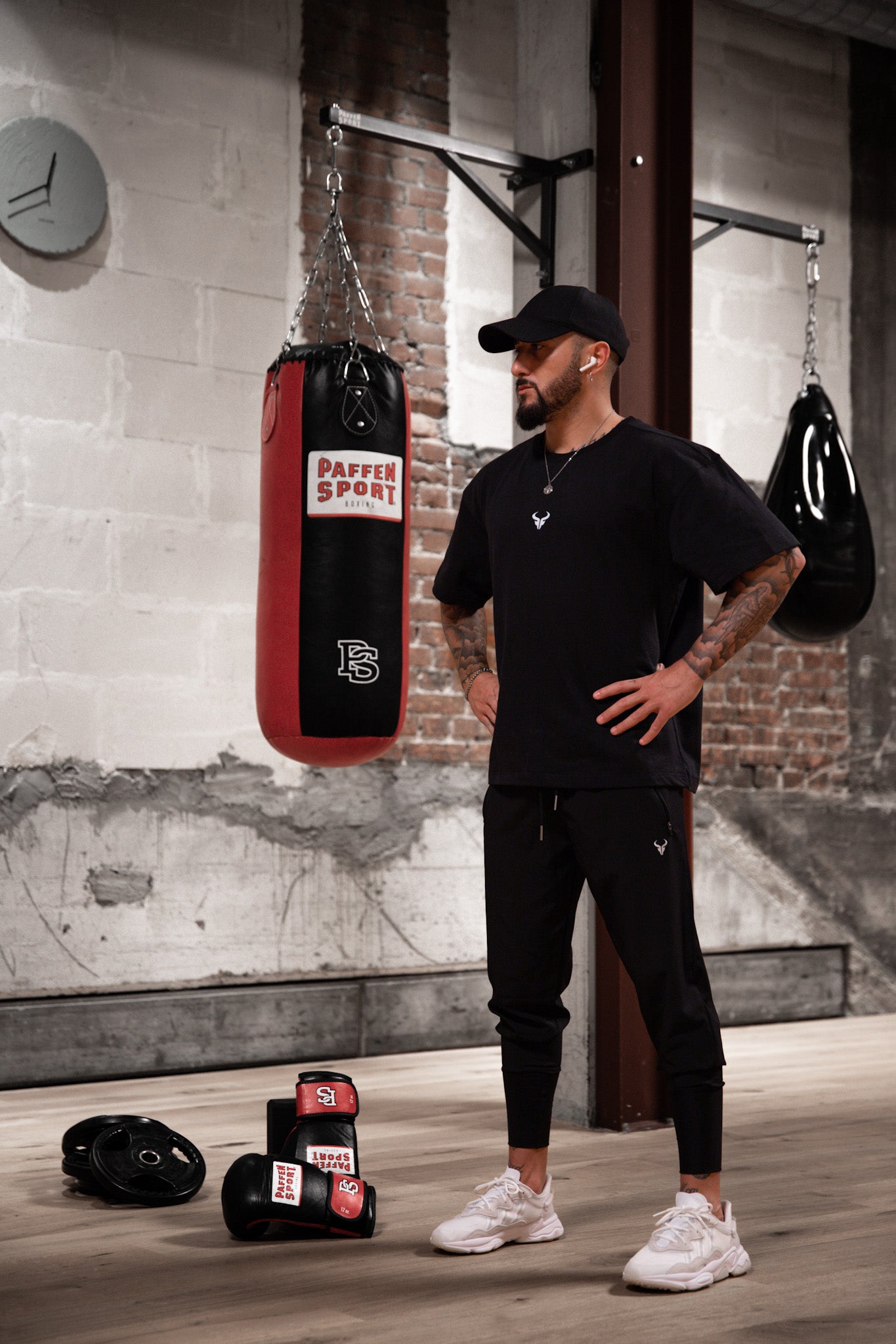 Cerus Black Training Club High Rib Jogger - Comfortable Workout Pants for Men & Women - Perfect for Gym, Running, Yoga & Lounge Wear