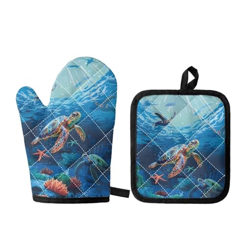 Sea Turtle Blue