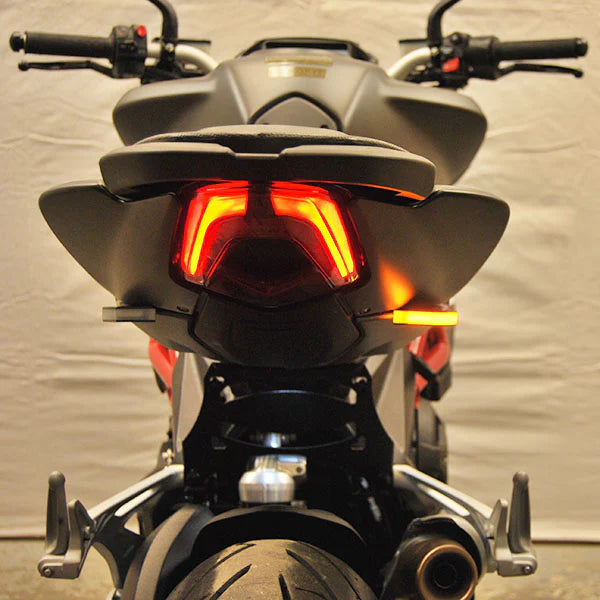 MV Agusta Brutale 800/RR Fender Eliminator Kit (2017-2020) - Lightweight Motorcycle Tail Tidy for Clean Rear End Look - Perfect for Street Riding and Custom Bike Builds