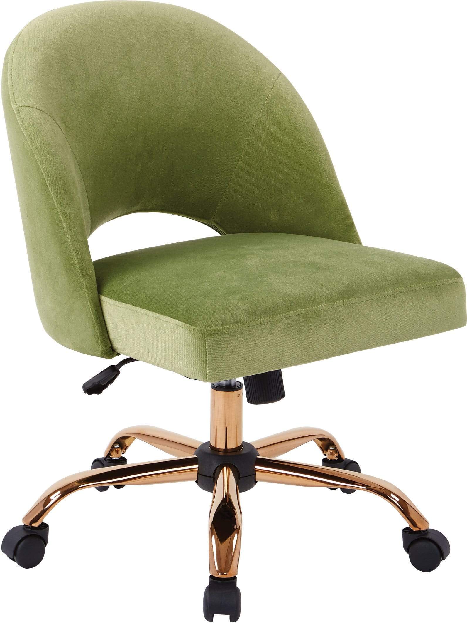 Office Star Ave Six Lula Office Chair - Ergonomic Mesh Back with Adjustable Height, Swivel & Tilt for Home Office, Gaming, or Workspace Comfort