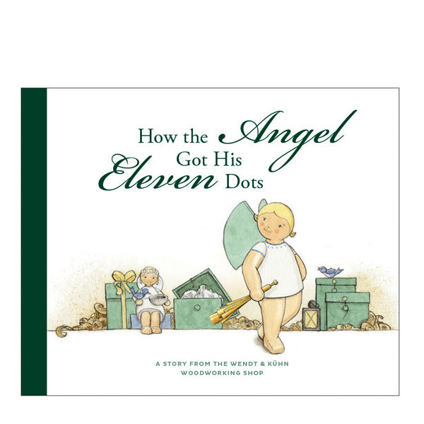 Wendt & Kuhn Book 'How the Angel Got His Eleven Dots' - German Christmas Ornament Storybook for Holiday Decor & Gift Giving