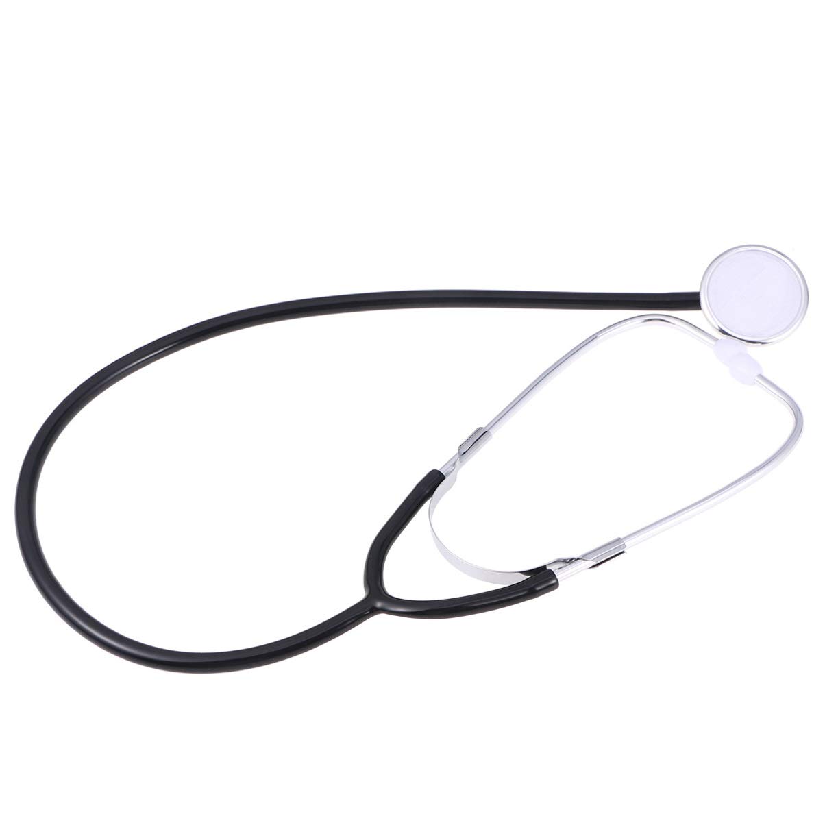 NUOBESTY Single-Player Virtual Stethoscope Toy - Realistic Simulation Educational Role Play for Kids & Children (Black) | Perfect for Pretend Play, Doctor Games & Early Learning Activities