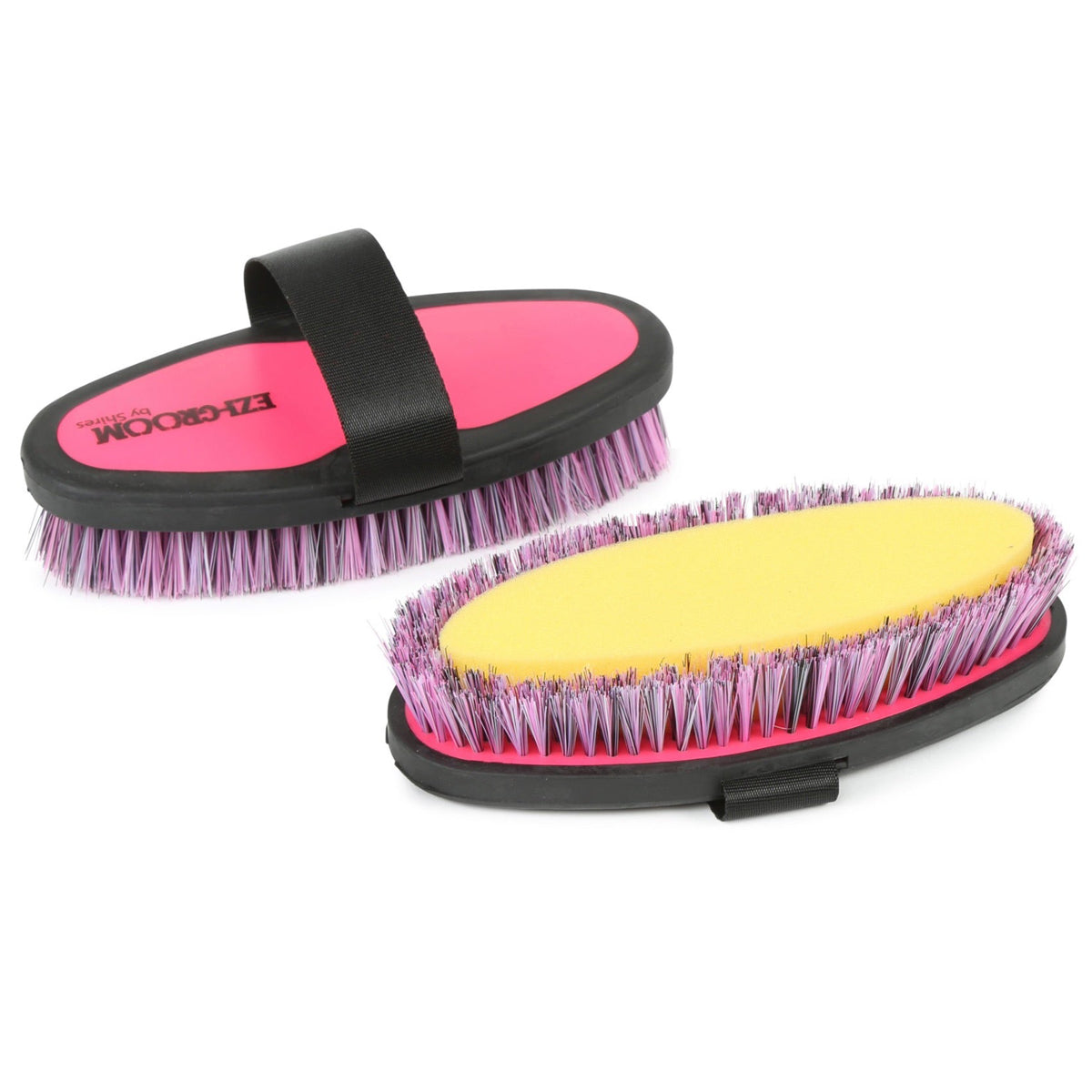 EZI GROOM Grip Body Wash Brush - Exfoliating Shower Brush with Soft Bristles for Men & Women - Perfect for Deep Cleansing, Back Scrubbing & Skin Care Routine