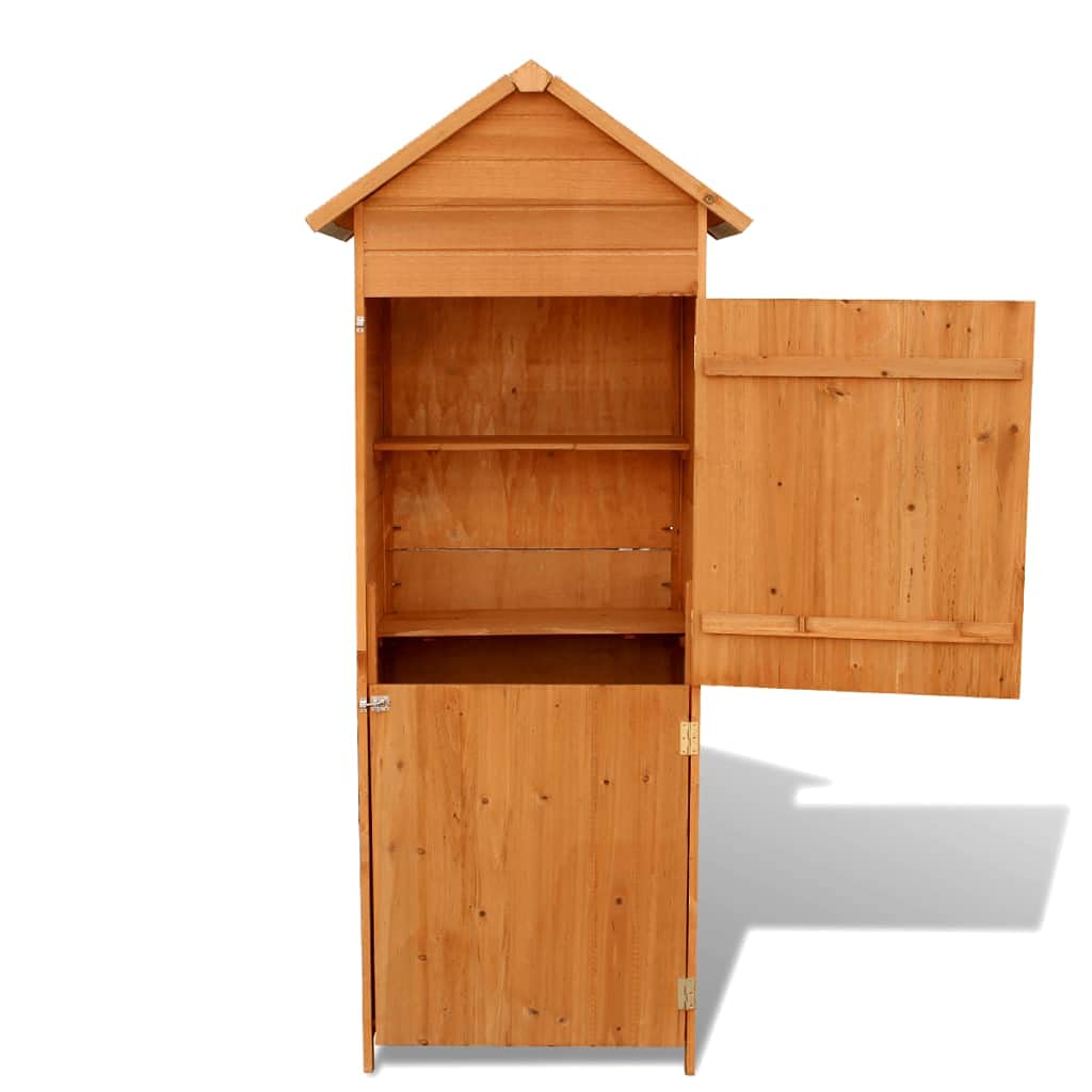 Rustic Solid Wood Outdoor Deck Box - Large Garden Storage Cabinet for Patio Furniture, Cushions, Pillows & Pool Toys (31.1