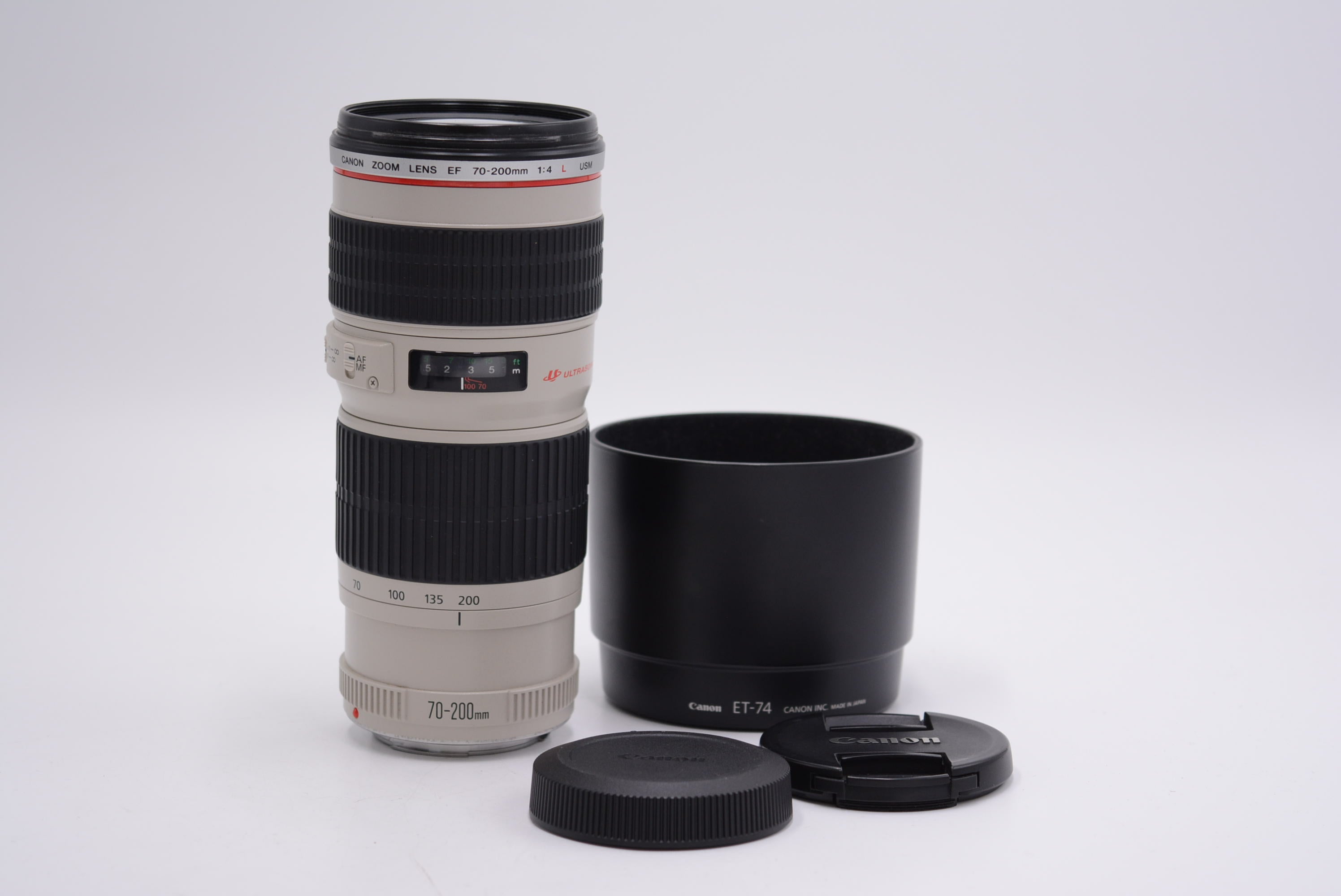Canon EF 70-200mm f/4L USM Telephoto Zoom Lens - Professional Photography, Sports & Wildlife - Used (Model 59402)