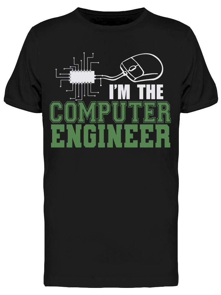 I'm The Computer Engineer T-Shirt for Men - Funny Tech Geek Gift for Programmers & IT Professionals - Perfect for Coding, Hacking & Office Wear