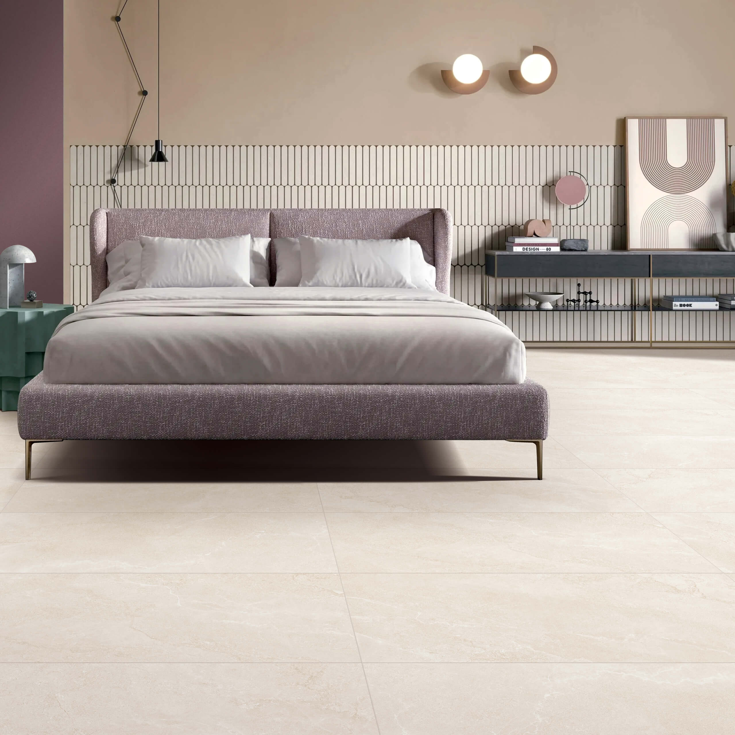 Hamilton 1200x600 Surface Tec Champagne - Premium Large Format Porcelain Tile for Modern Floors & Walls | Perfect for Living Room, Kitchen, Bathroom & Commercial Spaces