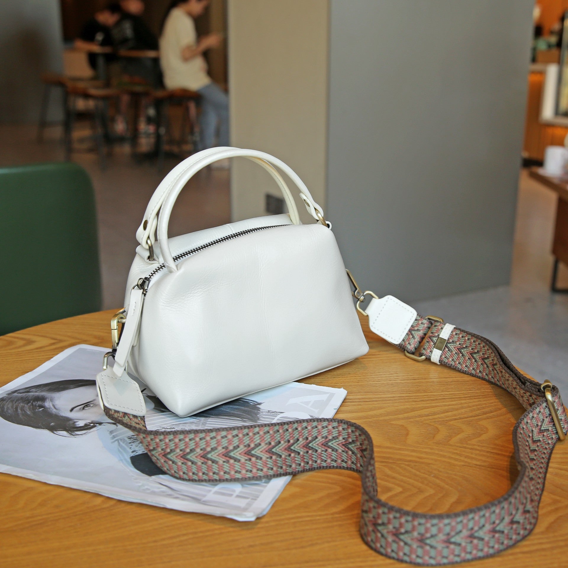 Fashionable Women's Leather Satchel Handbag - Perfect for Work, Travel & Everyday Use
