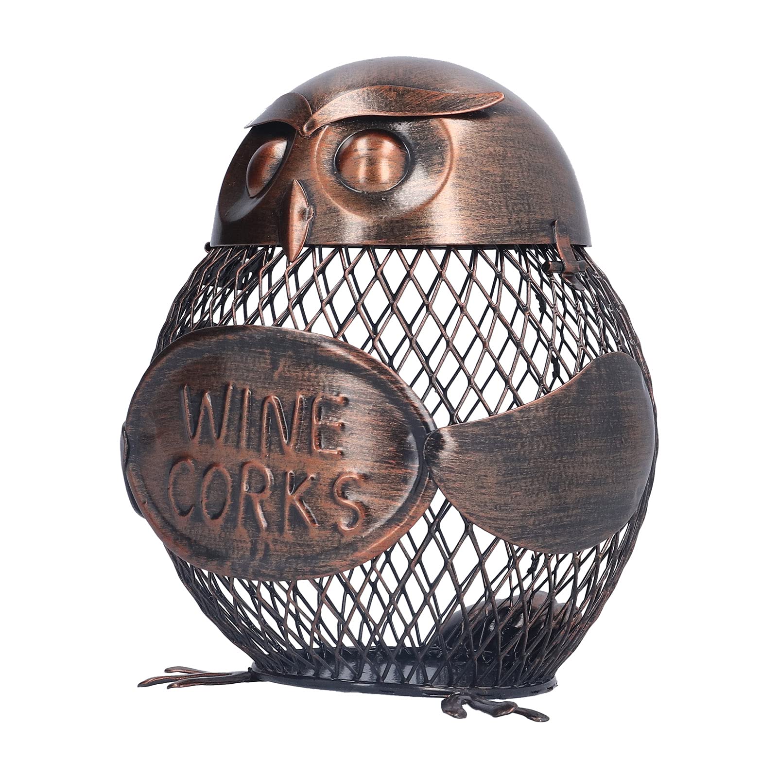 Pinsofy Owl-Shaped Money Box - European Exquisite Deposit Box for Home Decor, Perfect Gift for Animal & Owl Lovers & Collectors | Unique Savings Bank for Kids Room, Office Desk & Gift Occasions
