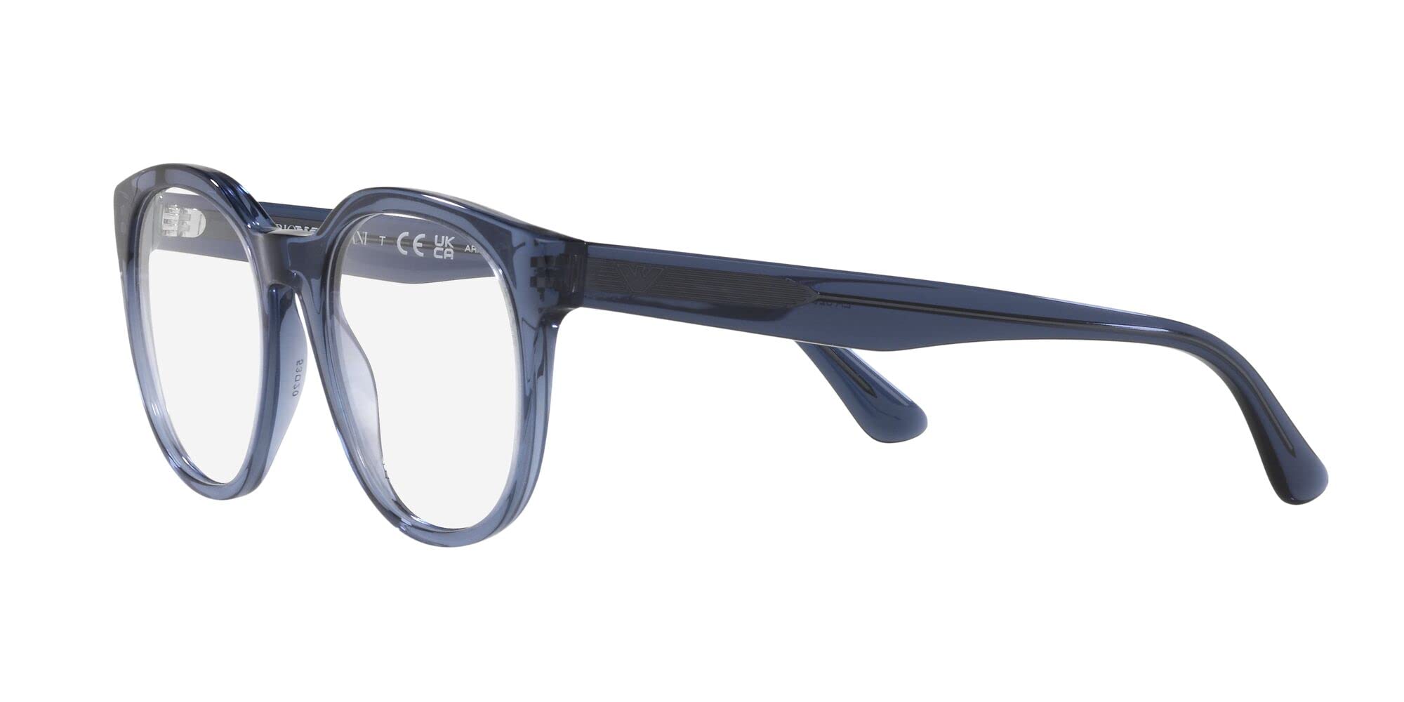 Emporio Armani EA3207 Men's Round Polarized Sunglasses UV Protection - Stylish for Driving, Beach & Outdoor Activities