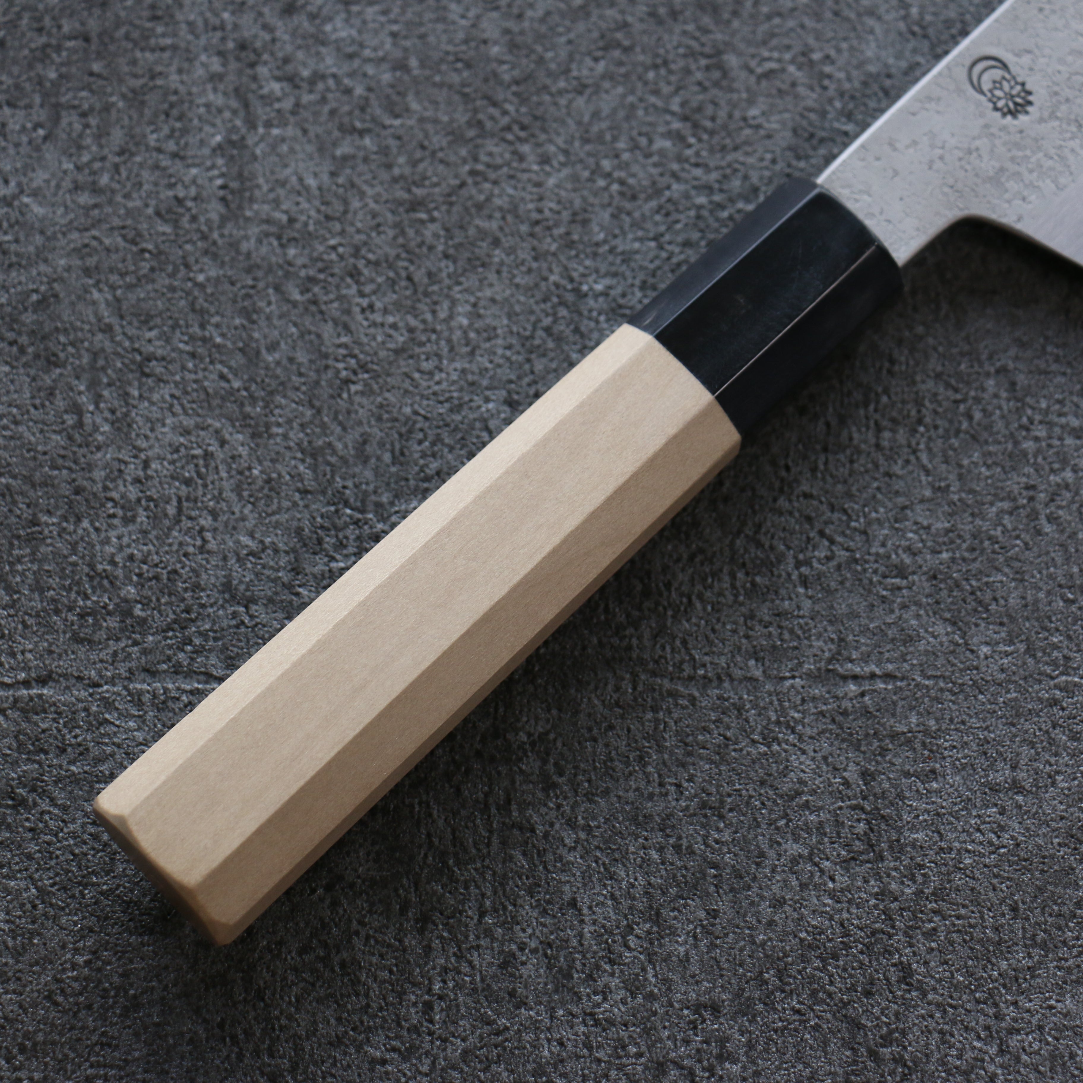 Premium Kikuzuki White Steel No.2 Nashiji Kiritsuke Gyuto 240mm Japanese Chef Knife with Magnolia Handle - Perfect for Sushi, Sashimi & Precision Cutting