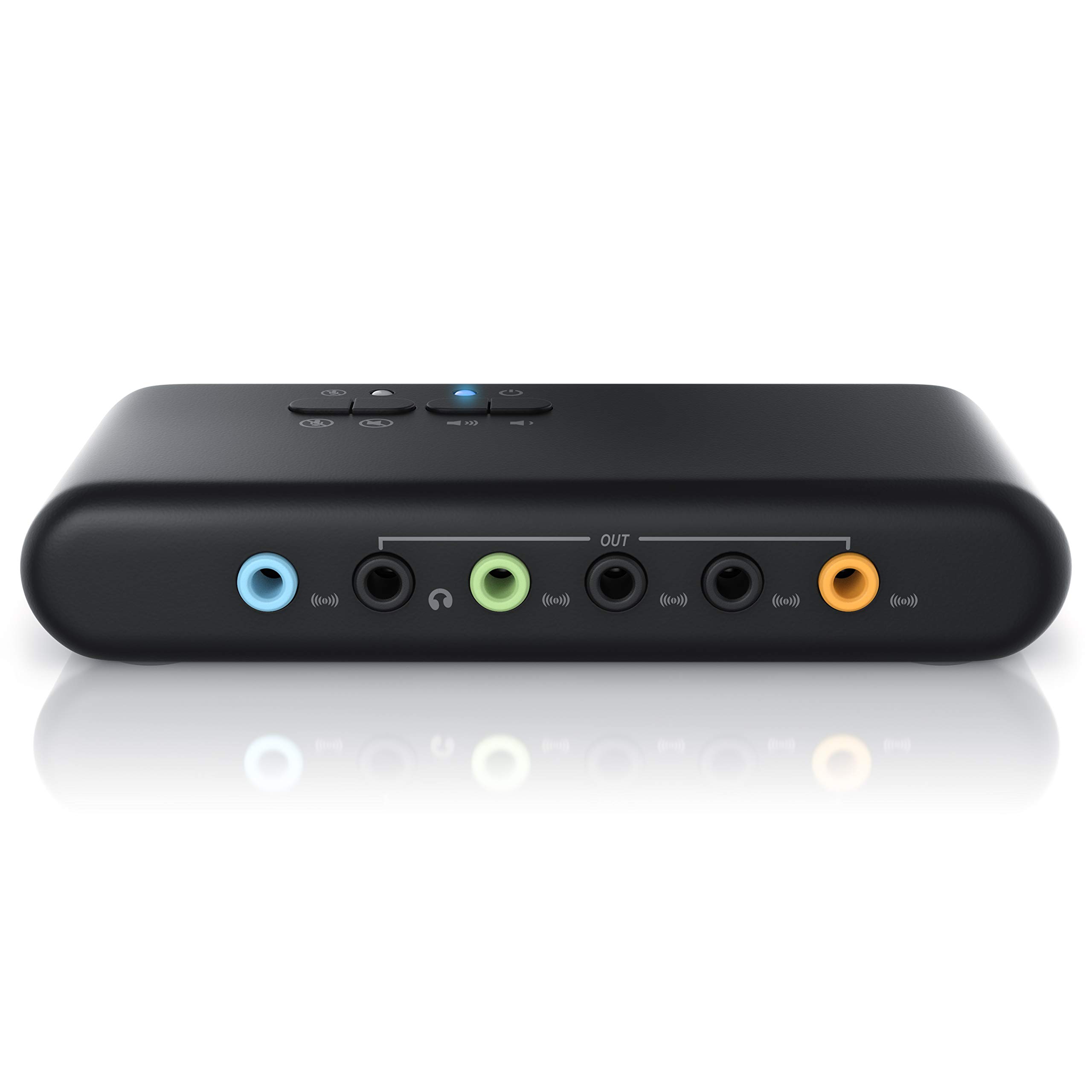 CSL 7.1 USB External Sound Card - 8-Channel Audio Adapter with Dynamic 3D Surround Sound - Supports Analog & Digital Devices - Ideal for Gaming, Home Theater, and Studio Recording