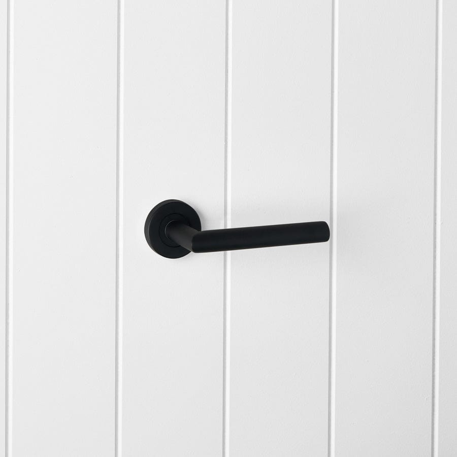 Premium Sydney Door Handle in Matte Black - Modern & Durable for Home, Office & Commercial Use